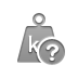 kilogram, help, weight Icon