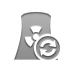 nuclear, power, refresh, plant DarkGray icon