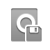 preview, Diskette DarkGray icon