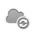 refresh, Cloud DarkGray icon