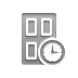 Door, Clock DarkGray icon