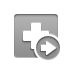 cross, red, right DarkGray icon