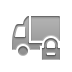 Lock, truck DarkGray icon