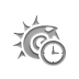 Clock, Lightwave Gray icon
