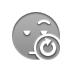 smiley, waiting, Reload DarkGray icon