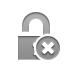 Close, Lock, open DarkGray icon