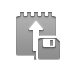 Hub, Diskette DarkGray icon