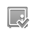 checkmark, Box, safety DarkGray icon