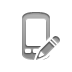 Mobile, pencil Icon