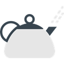 kitchen, Coffee, tea, food, teapot Gainsboro icon