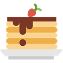 sweet, Pancakes, Dessert, food, baker, french Khaki icon