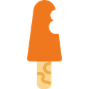 food, Summertime, Ice cream, summer, sweet, Dessert Black icon