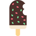 Dessert, Ice cream, food, Summertime, summer, sweet DarkSlateGray icon