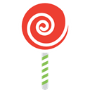 Candy, sugar, food, Jawbreaker, sweet, Dessert Black icon