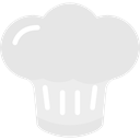 Chef Hat, Cooker, food, hat, fashion, kitchen, Chef, Cooking, Kitchen Pack Gainsboro icon