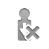 cross, weight DarkGray icon