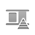 height, match, pyramid DarkGray icon