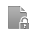 document, open, Lock Icon