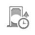 withdrawal, Clock Gray icon