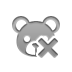 teddy, bear, cross Icon