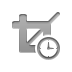 Clock, Crop Icon