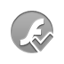 Flash, checkmark DarkGray icon