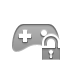 Lock, Control, Game, open DarkGray icon