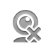cross, Webcam DarkGray icon