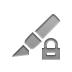 Lock, cutter Gray icon