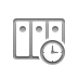 frame, Clock Gray icon