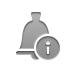bell, Info Icon