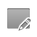 Rectangle, pencil DarkGray icon