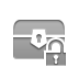 chest, open, treasure, Lock DarkGray icon