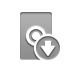 switch, Down DarkGray icon