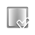 checkmark, reflected, Gradient Icon