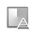 pyramid, Gradient, Angle Icon