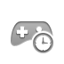 Clock, Game, Control DarkGray icon