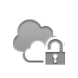 Lock, subnet, open DarkGray icon