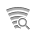 zoom, broadband Gray icon