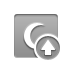 red, Crescent, Up, crescent up Icon