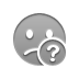 help, sad, smiley DarkGray icon