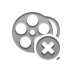 film, Close, Reel Gray icon