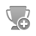 Add, trophy DarkGray icon