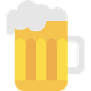 Pint Of Beer, drink, food, Beer Mug, Pint, mug SandyBrown icon