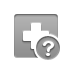 cross, help, red DarkGray icon