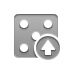 Game, dice, Up, dice up DarkGray icon