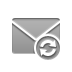 envelope, refresh DarkGray icon