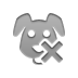 cross, dog DarkGray icon