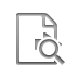 File, zoom, transfer Gray icon