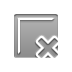 square, cross Icon